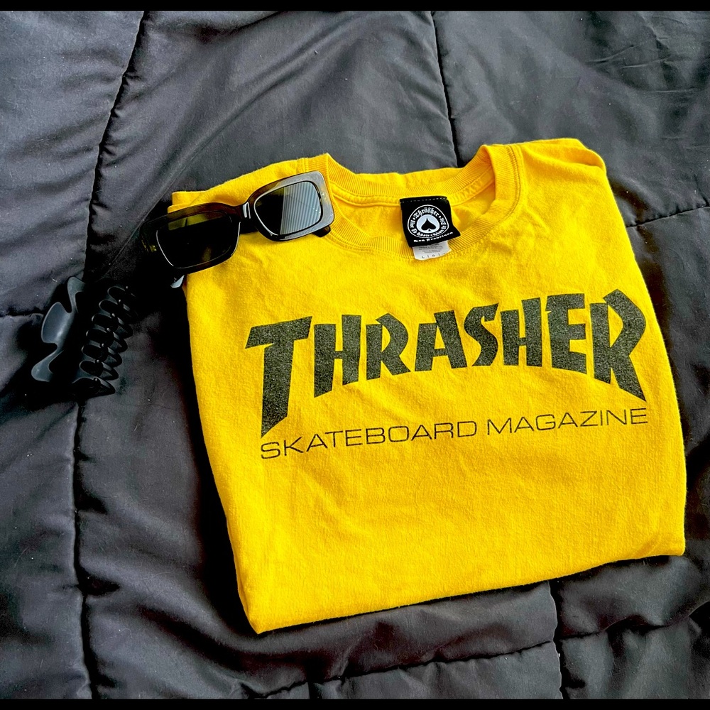 Yellow Thrasher Tee